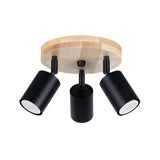 Plafondlamp VERDO 3P zwart