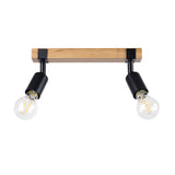 Plafondlamp ZUCA 2 zwart