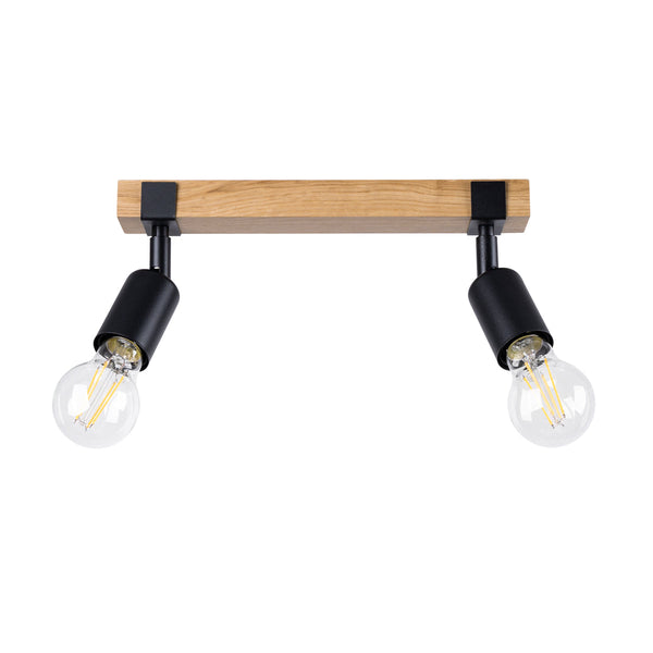 Plafondlamp ZUCA 2 zwart