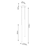 Hanglamp PASTELO 2 zwart