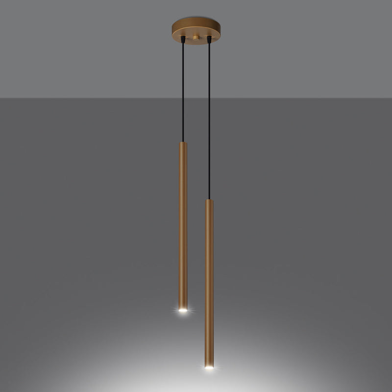 Hanglamp PASTELO 2 goud