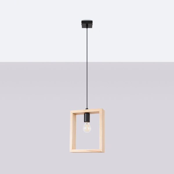 Hanglamp ARIES natuurlijk hout