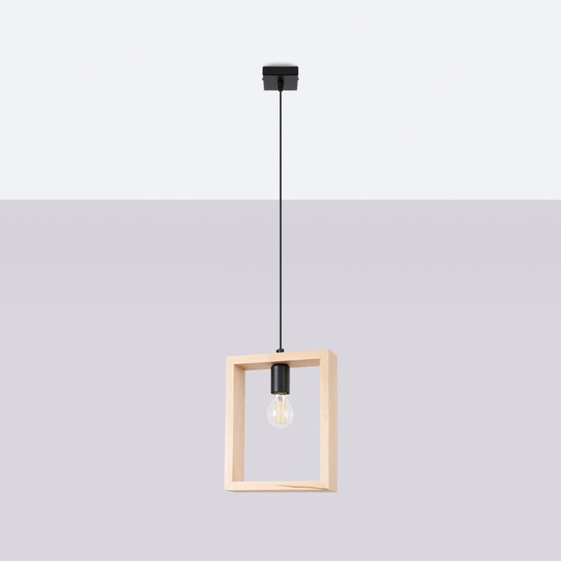 Hanglamp ARIES natuurlijk hout