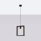Hanglamp ARIES wengé