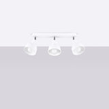 Plafondlamp ELBA 3 wit