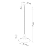 Hanglamp JAGA wit
