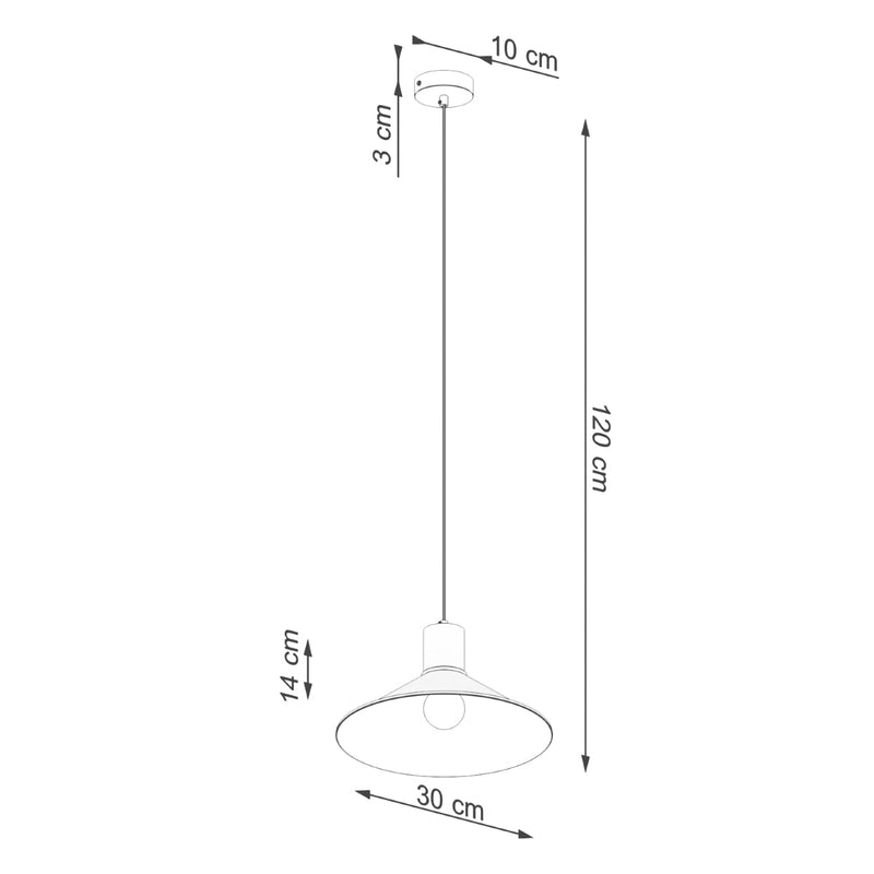 Hanglamp JAGA wit