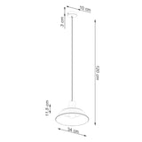 Hanglamp FANO wit