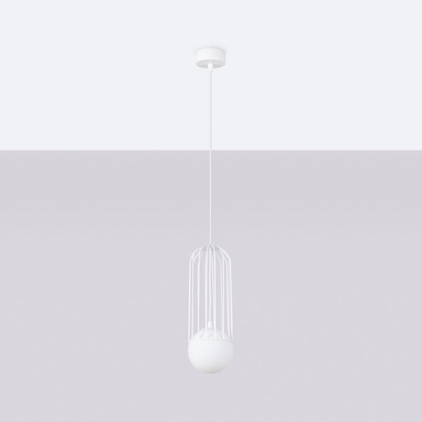 Hanglamp BRINA 1 wit