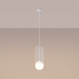 Hanglamp BRINA 1 wit
