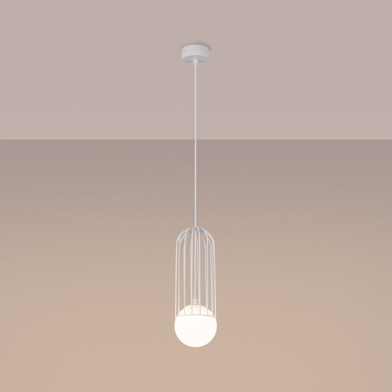 Hanglamp BRINA 1 wit