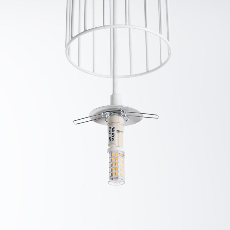 Hanglamp BRINA 1 wit