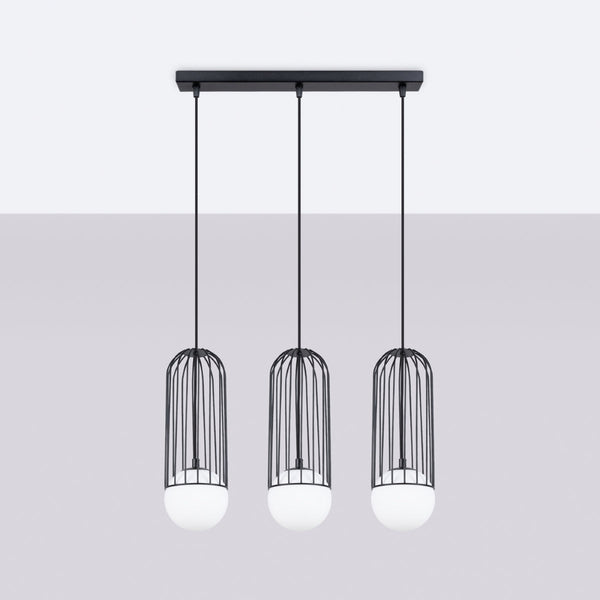 Hanglamp BRINA 3L zwart