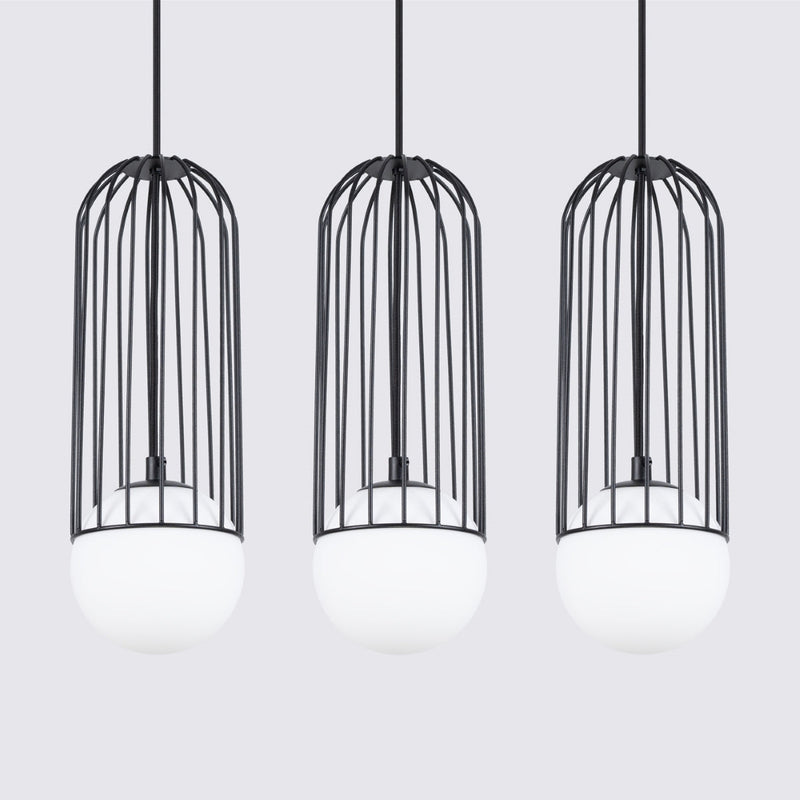 Hanglamp BRINA 3L zwart