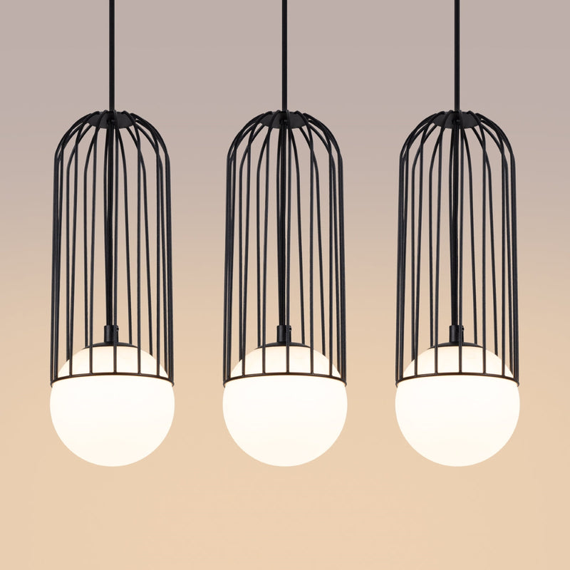 Hanglamp BRINA 3L zwart