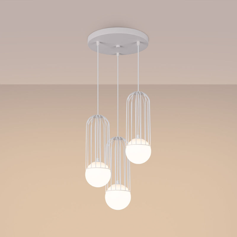 Hanglamp BRINA 3P wit