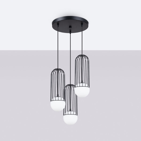 Hanglamp BRINA 3P zwart