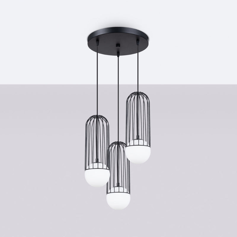 Hanglamp BRINA 3P zwart