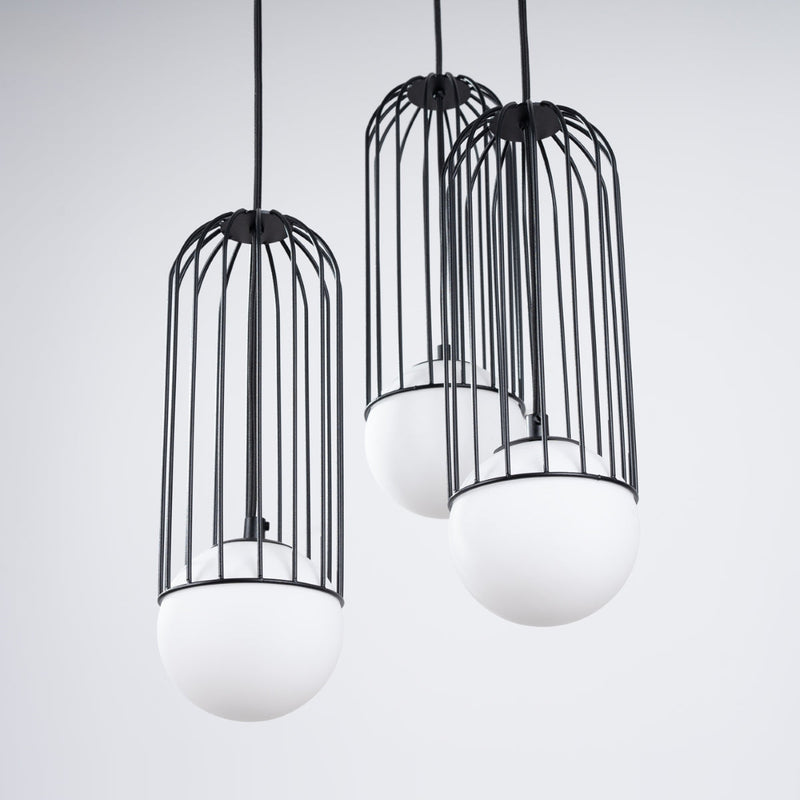 Hanglamp BRINA 3P zwart