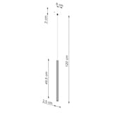 Hanglamp ARCHE 1 goud