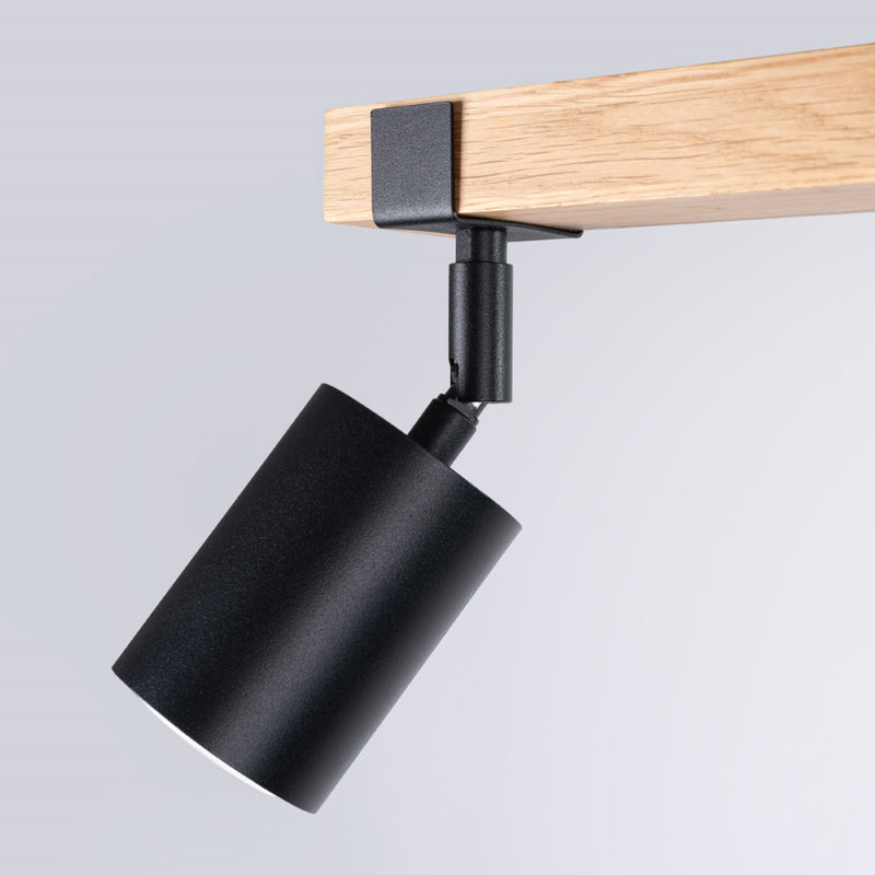 Plafondlamp FAGER 2 zwart