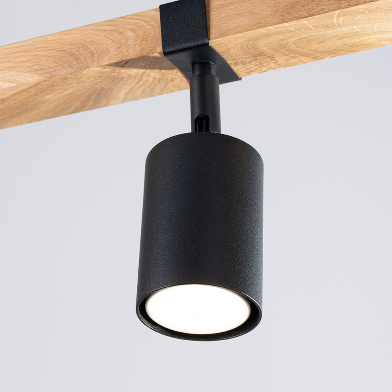 Plafondlamp FAGER 3 zwart