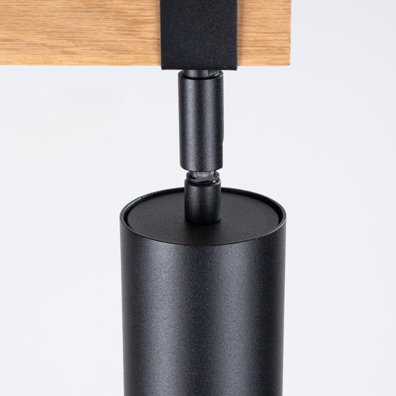 Plafondlamp FAGER 3 zwart