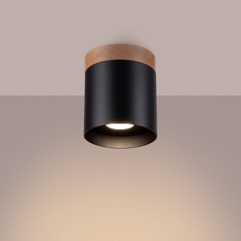 Plafondlamp RIF zwart