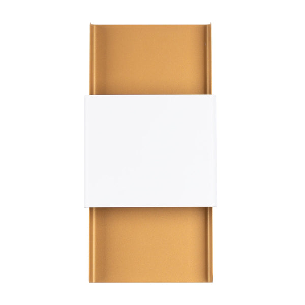 Wandlamp DURLIN goud/wit
