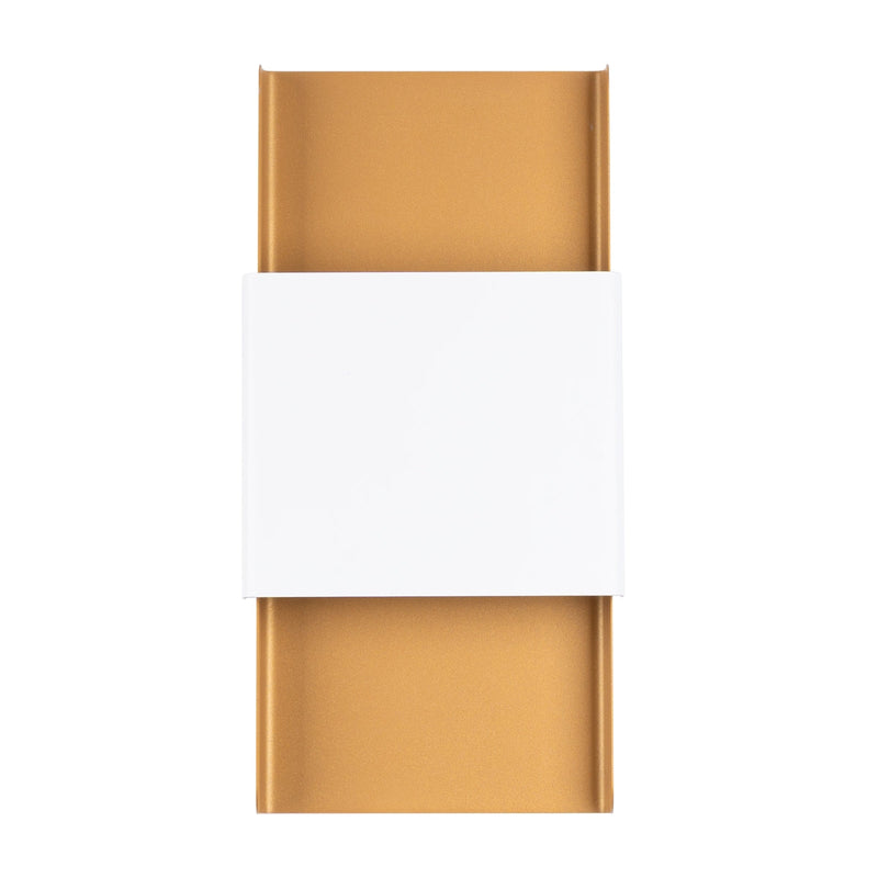 Wandlamp DURLIN goud/wit