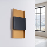 Wandlamp DURLIN goud/zwart