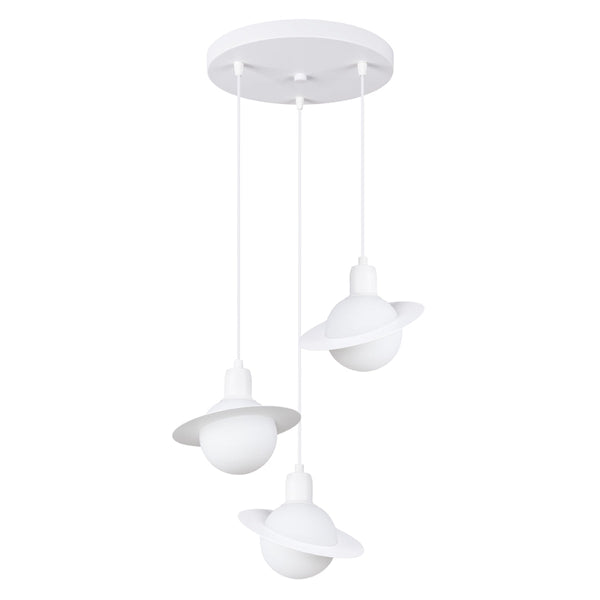 Hanglamp HYPERION 1 wit