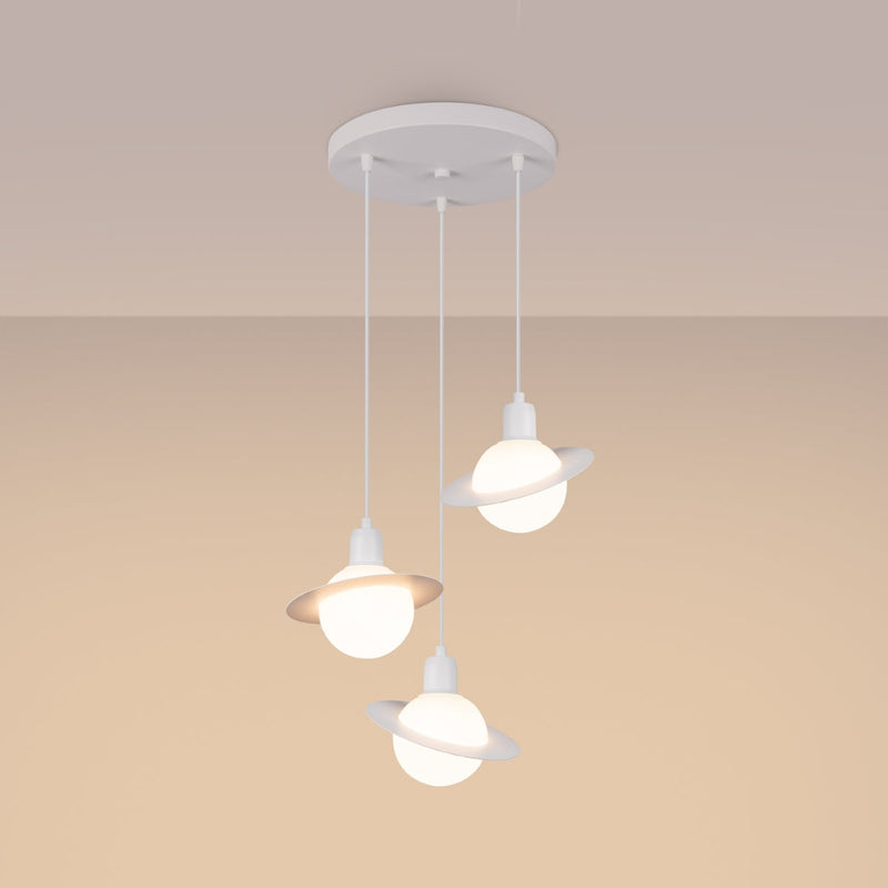 Hanglamp HYPERION 1 wit