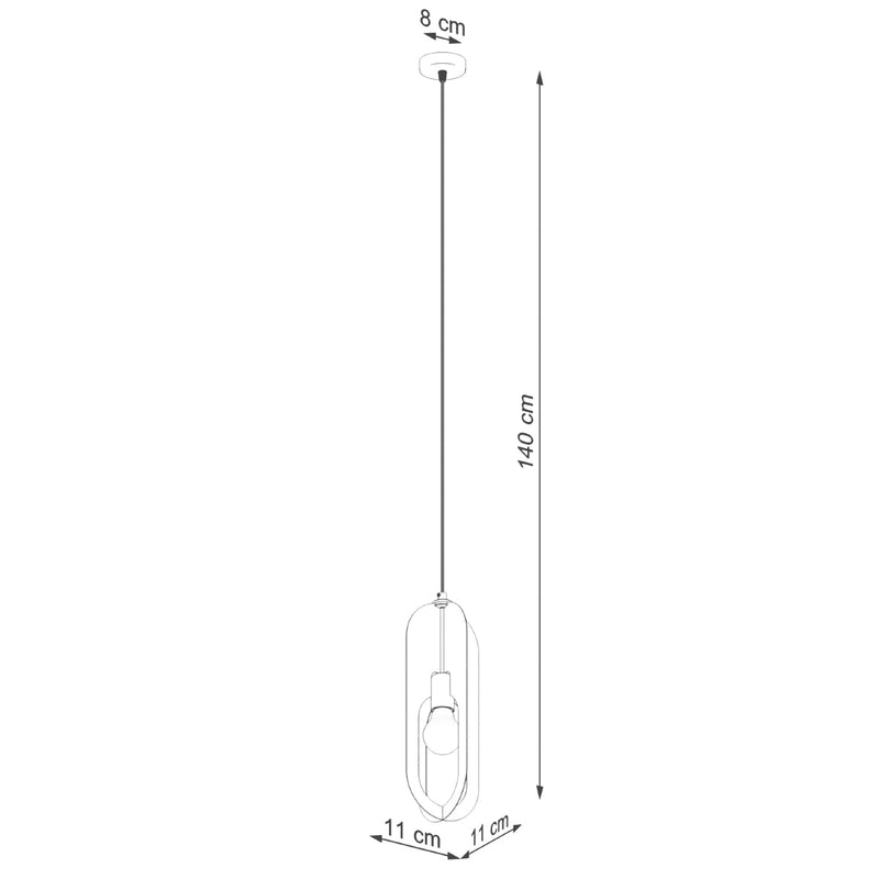 Hanglamp NICUS 1 wit