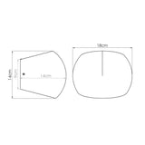 Wandlamp GLOBE beton