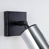 Wandlamp WINX zwart/chroom
