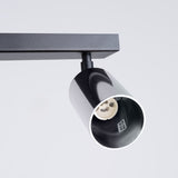 Plafondlamp WINX 2 zwart/chroom