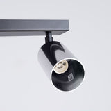 Plafondlamp WINX 6L zwart/chroom