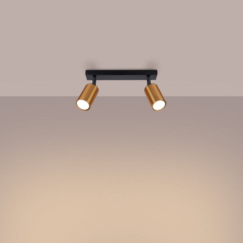 Plafondlamp WINX 2 zwart/co