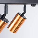 Plafondlamp WINX 4 zwart/co