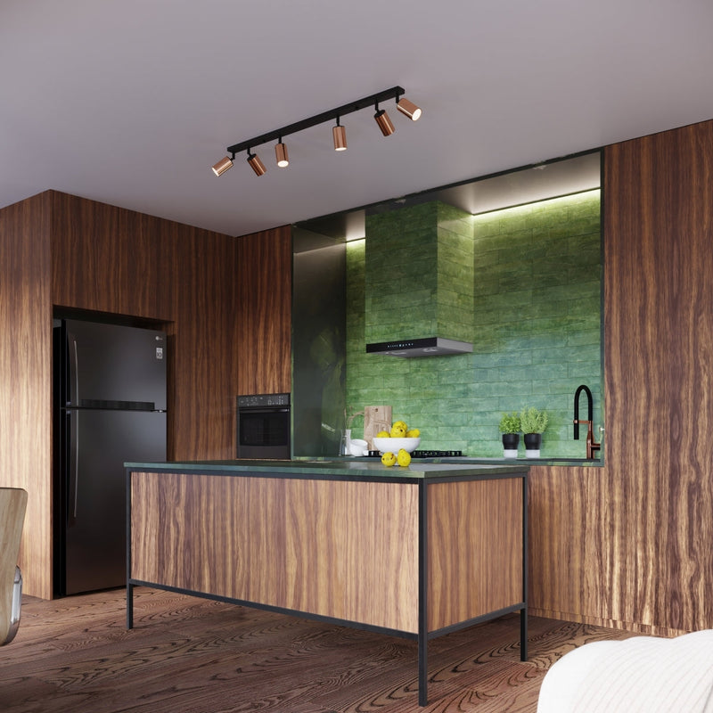 Tafellamp WINX zwart/cooper