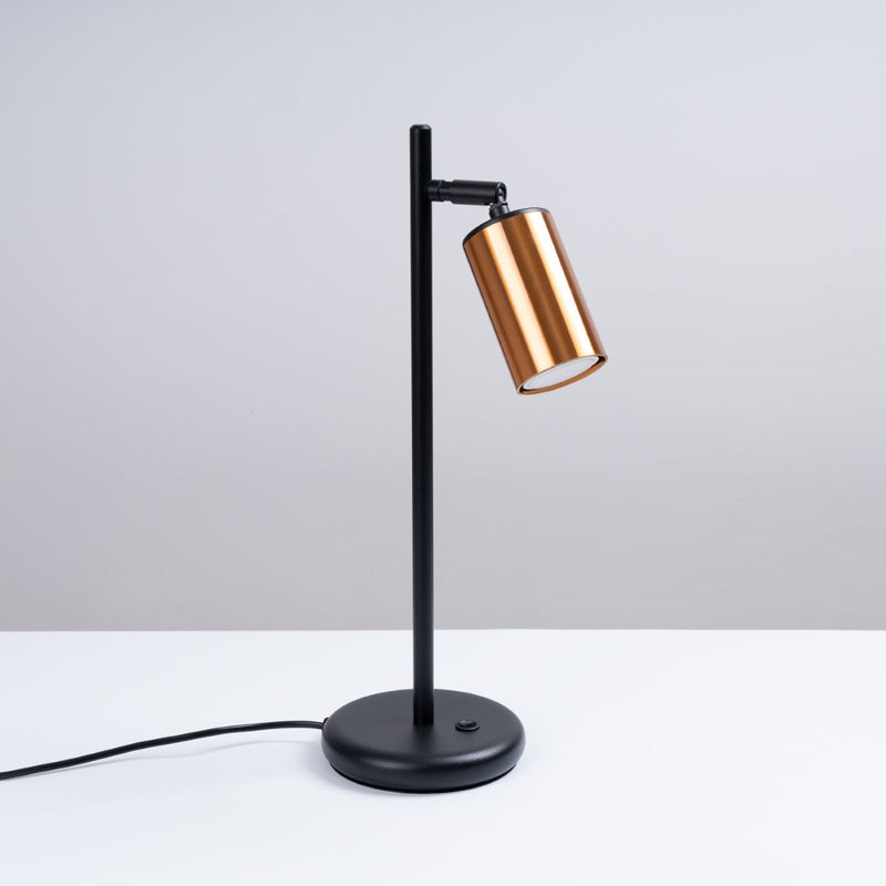 Tafellamp WINX zwart/cooper