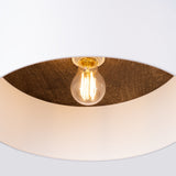 Plafondlamp TELESTO wit/donkerbruin