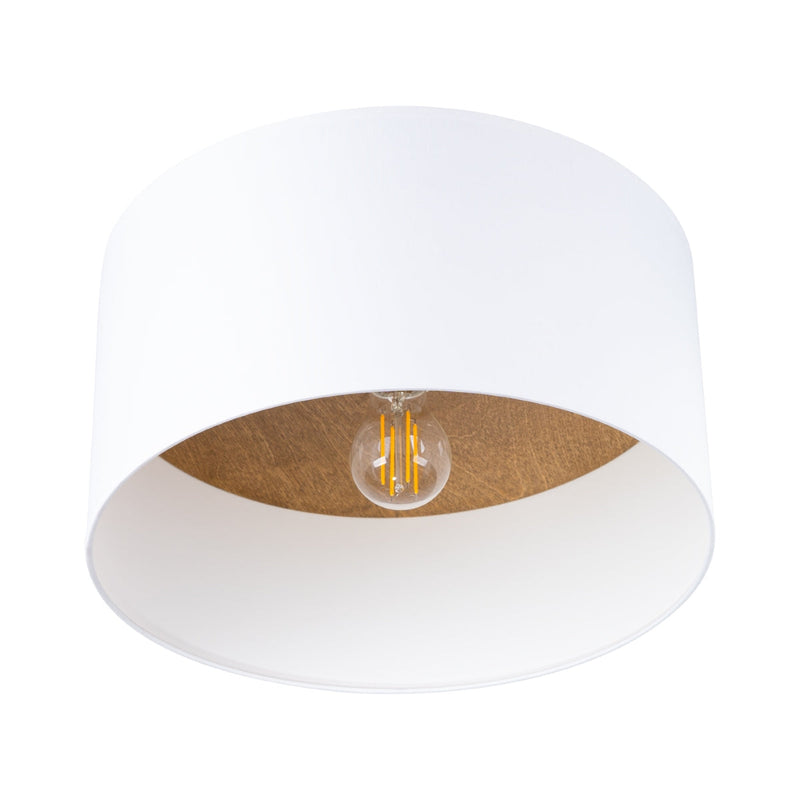 Plafondlamp TELESTO wit/lichtbruin