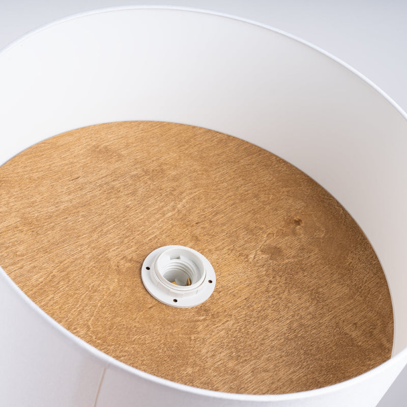 Plafondlamp TELESTO wit/lichtbruin