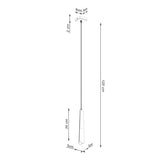 Hanglamp PRYSM 1 wit