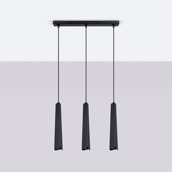 Hanglamp PRYSM 3L zwart