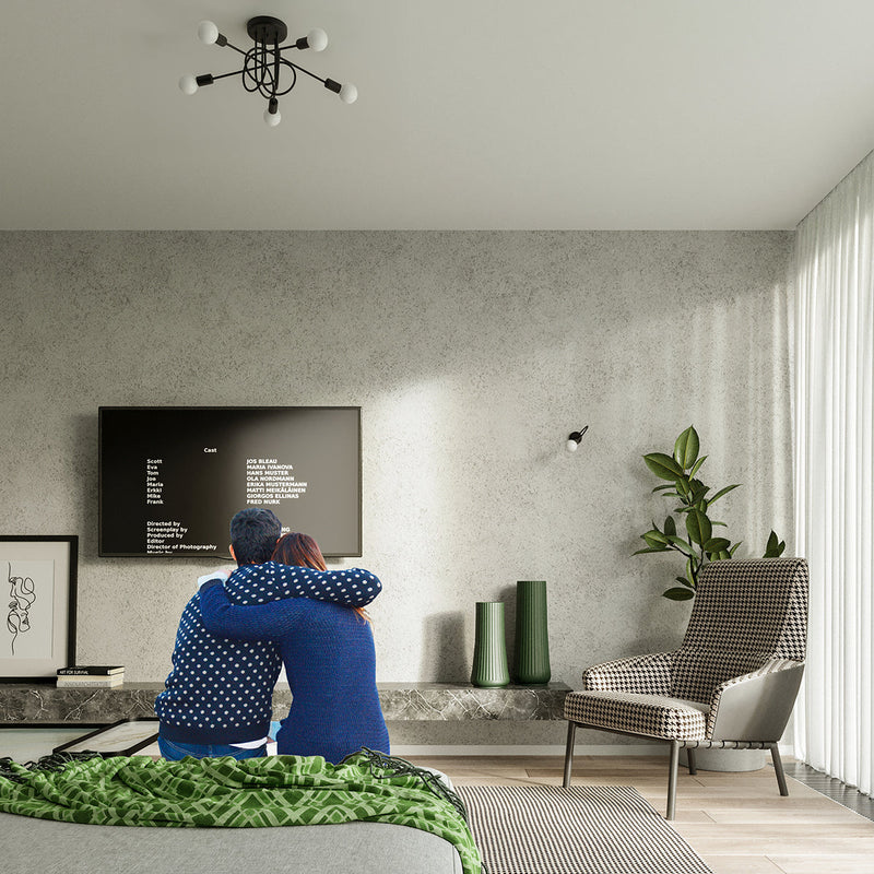 Zwarte loft Kroonluchter SUPEL 5