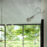 Industriële chrome Kroonluchter LOOP 3