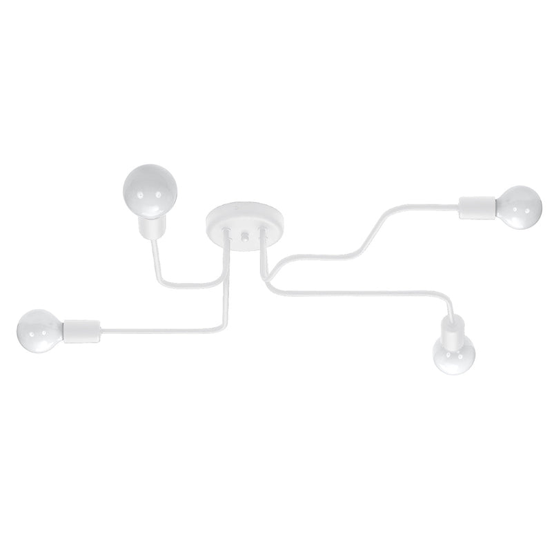 Modieuze witte Kroonluchter VECTOR 4